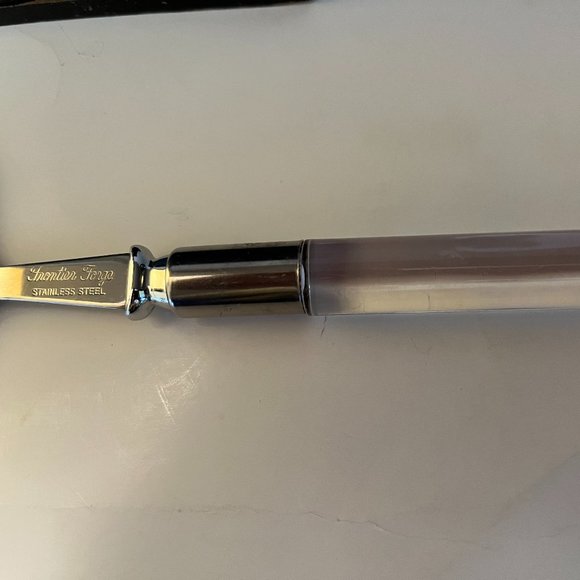 Mid Century Modern Frontier Forge Cheese Server - Picture 4 of 5